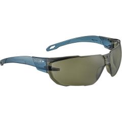 Gafas de seguridad ultraligeras con lentes tintadas reciclables y recubrimiento antiarañazos