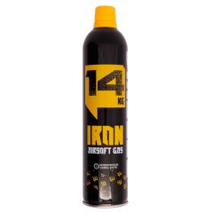 Gas CO2 con silicona 14 kg 203 psi 600 ml válvula metálica roscada