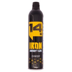 GAS 600 ML 14 KG 203 PSI SIN SILICONA PARA RÉPLICAS AIRSOFT