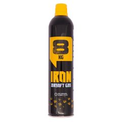 GAS PARA AIRSOFT 8 KG CON SILICONA 600 ML 116 PSI VÁLVULA METÁLICA ROSCADA