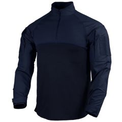 CAMISA TÁCTICA DE MANGA LARGA AZUL MARINO
