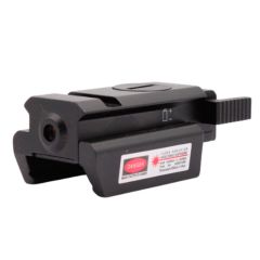 LÁSER PUNTO ROJO MICRO PARA RAÍL PICATINNY AMBIDIESTRO FIJACIÓN TORNILLO ALLEN ALUMINIO