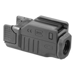 LINTERNA TÁCTICA Glock G19 G45 600 lúmenes montaje deslizante sin tornillos mando ambidiestro intercambiable autonomía 70 minutos sumergible 20 m