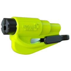 Llavero de rescate 2 en 1 de alta visibilidad Amarillo