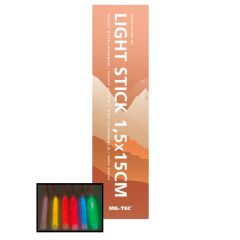Luz Química de Señalización 15x1,5 cm 12 h Naranja