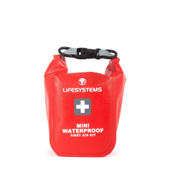 Mini botiquín impermeable LIFESYSTEMS First Aid rojo