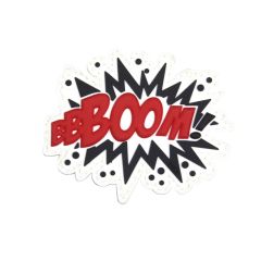 Parche 3D PVC Boom