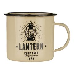 Taza esmaltada para camping Arena