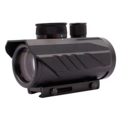 MIRA PUNTO ROJO 30 mm compacto montaje riel Picatinny retícula múltiple iluminada 1x cuerpo aluminio sellado resistente al agua 11 cm 185 g
