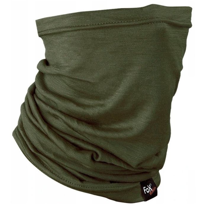 BRAGA DE CUELLO LANA MERINO VERDE