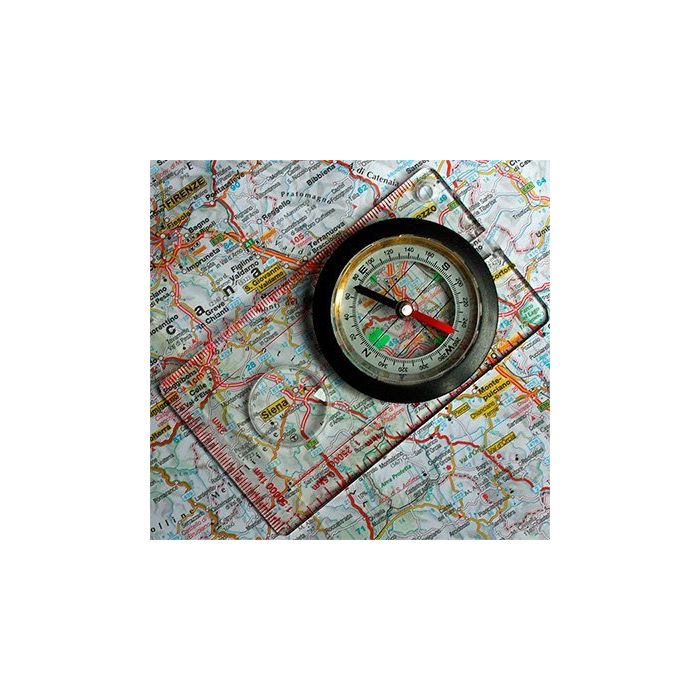 BRÚJULA CARTOGRÁFICA COMPACTA