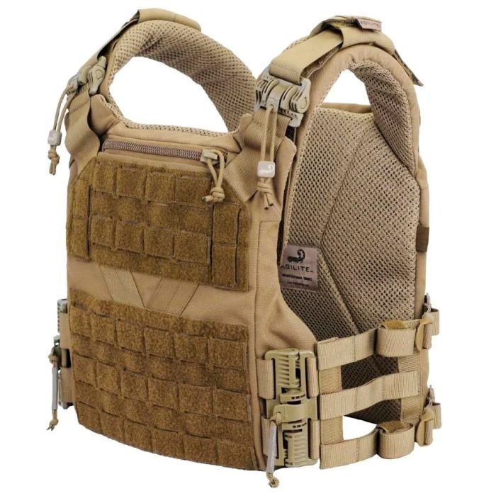 実物 Agilite K19 Plate Carrier Coyote Chaleco porta placas AGILITE K19 Plate Carrier coyote | 📦 Envío
