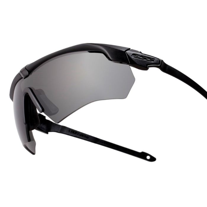 Gafas balísticas con lentes intercambiables y montura compatible con protectores auditivos