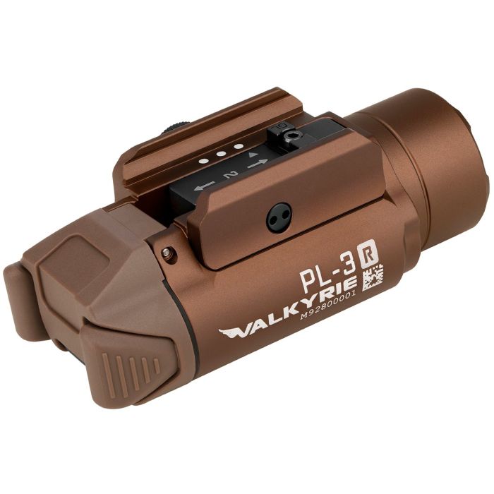 オーライト PL-3R Valkyrie 充電式ウェポンライト デザートタン Linterna OLIGHT Valkyrie PL-3R 1500 lúmenes desert tan | 📦 Envío