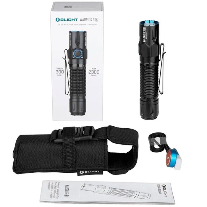 Linterna OLIGHT Warrior 3S 2300 lúmenes | 📦 Envío Rápido