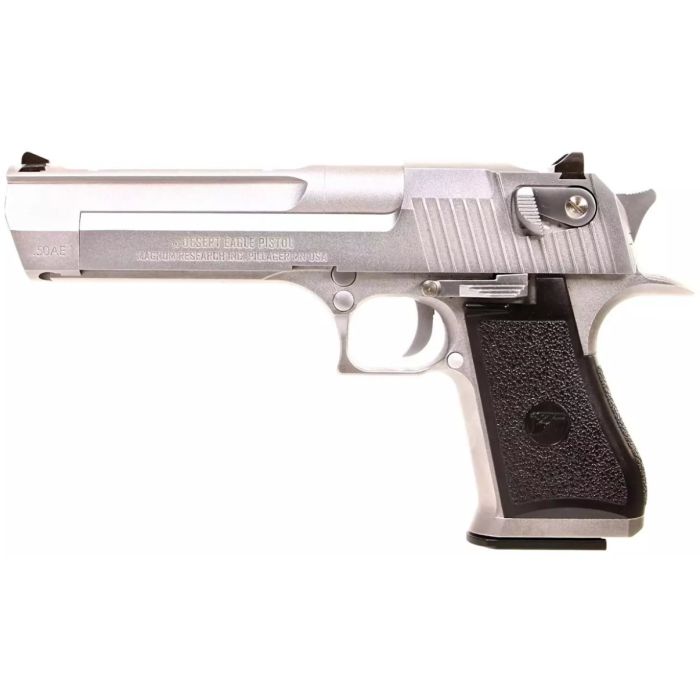 Pistola WE Desert Eagle .50 AE Silver GBB 6mm | 📦 Envío Rápido