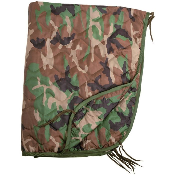 PONCHO ISOTÉRMICO CAMUFLAJE WOODLAND