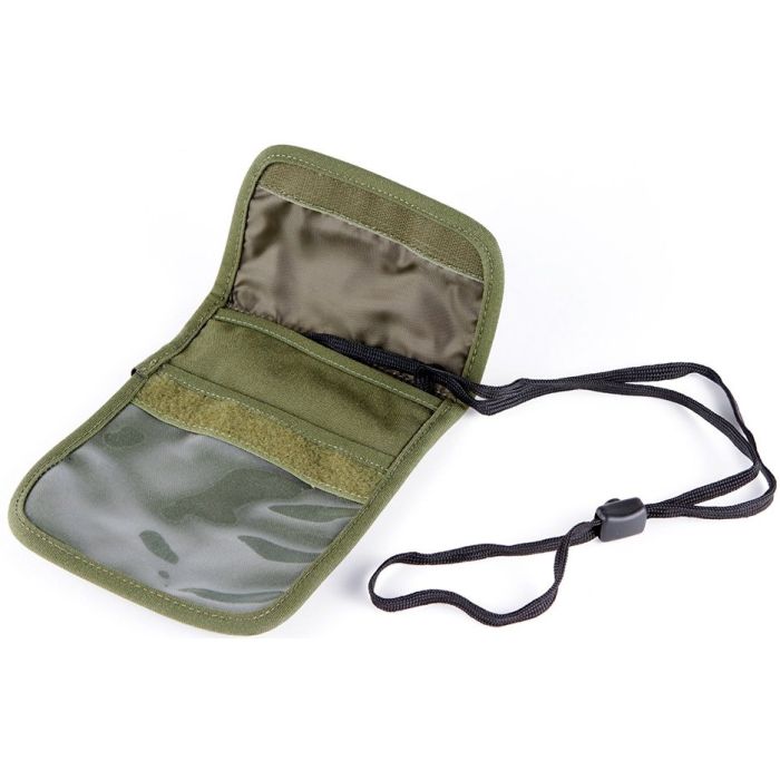 PORTA DOCUMENTOS COLGANTE VERDE OLIVA