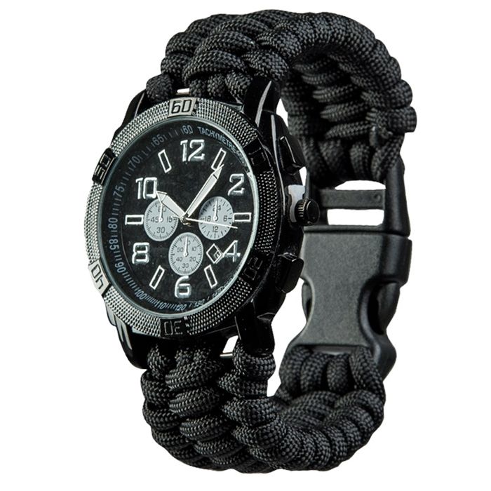 RELOJ PARACORD DE SUPERVIVENCIA