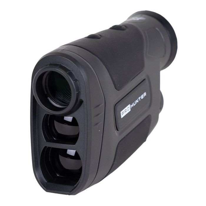 Telémetro láser monocular 6x con alcance de 914 m y compensación de ángulo TILT con modo de escaneo