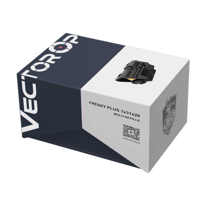 Visor VECTOR OPTICS Frenzy Plus 1x31x26 Multi-Reticle | 📦 Envío