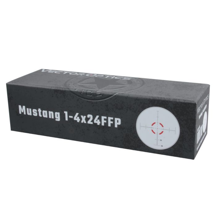 トイガン VECTOR OPTICS Mustang 1-4x24FFP Visor VECTOR OPTICS Mustang 1-4x24 FFP negro | 📦 Envío Rápido