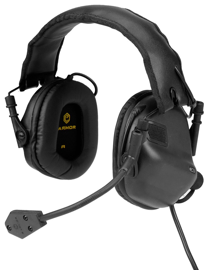 Cascos EARMOR M32 Tactical negro | 📦 Envío Rápido