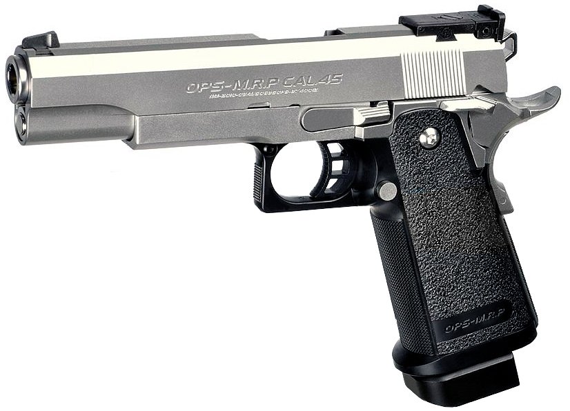 Pistola TOKYO MARUI Hi-Capa 5.1 Stainless GBB 6mm | 📦 Envío Rápido