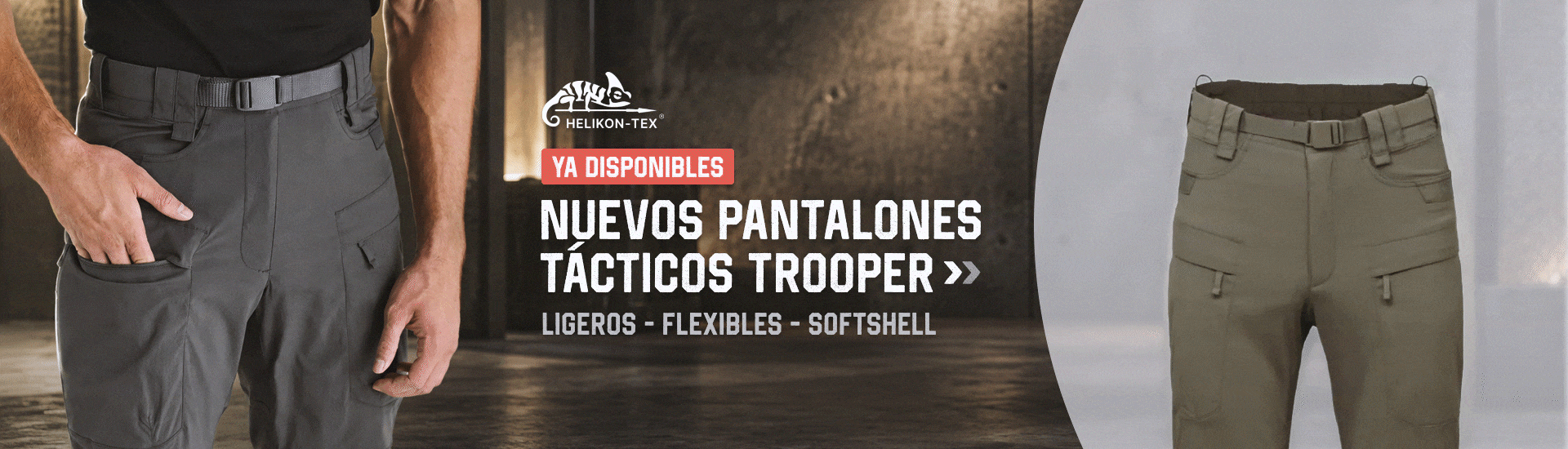 NUEVOS PANTALONES TÁCTICOS