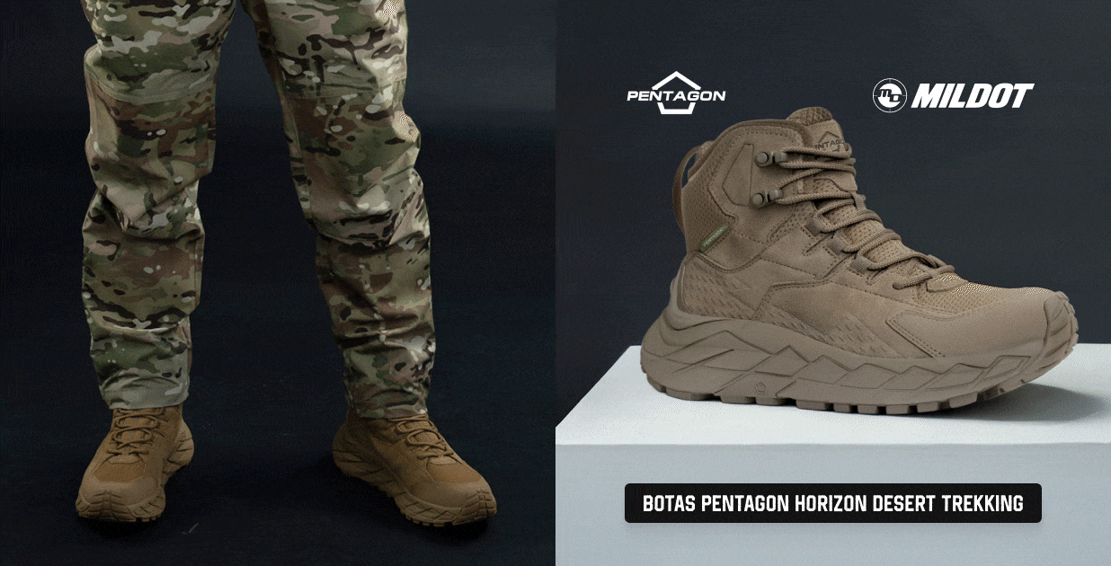 Botas PENTAGON Horizon Desert Trekking coyote