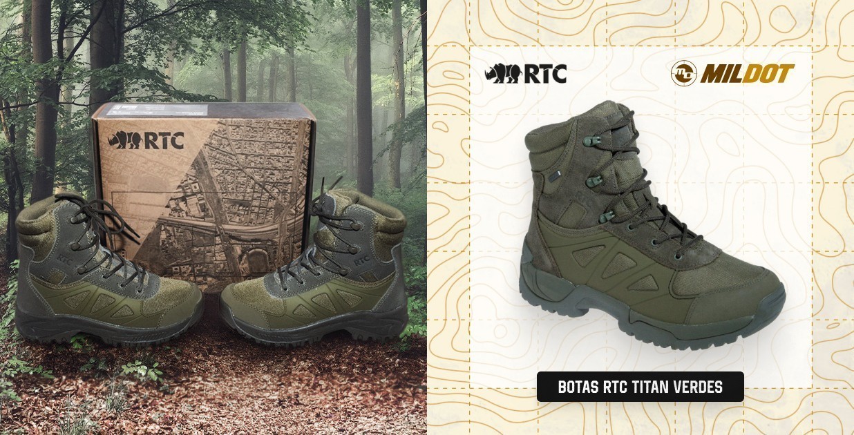 Botas RTC Titan verdes