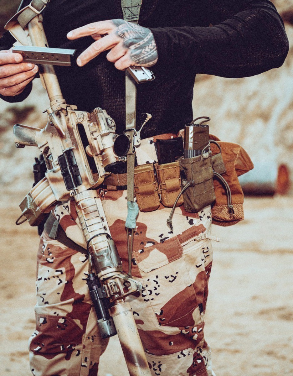 Camuflaje Six Color Desert