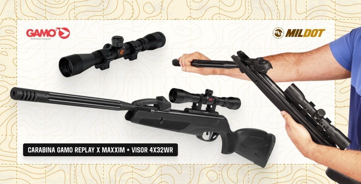 Carabina GAMO Replay X Maxxim + Visor 4x32WR