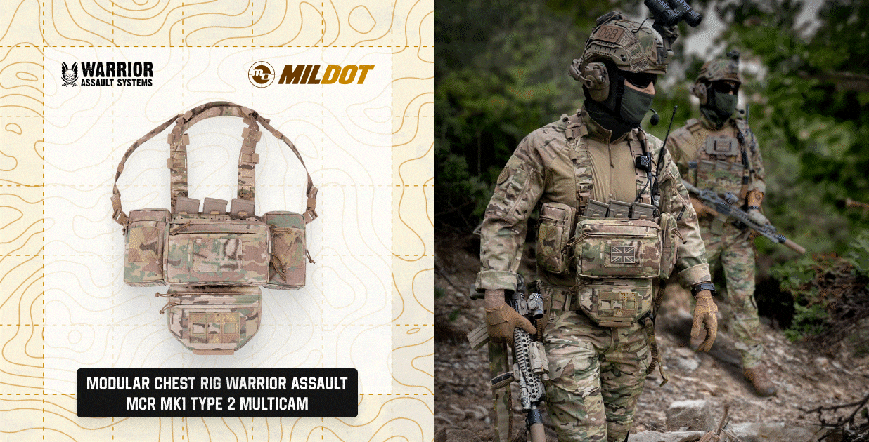 Modular Chest Rig WARRIOR ASSAULT MCR MK1 Type 2 MultiCam