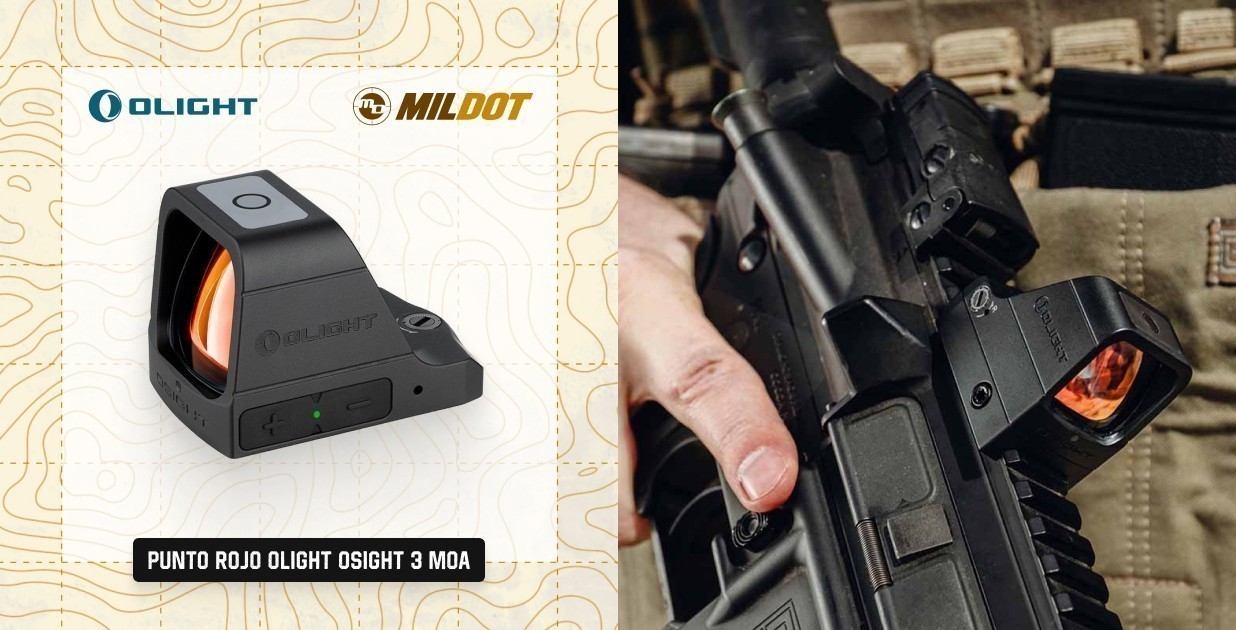Punto Rojo OLIGHT Osight 3 MOA