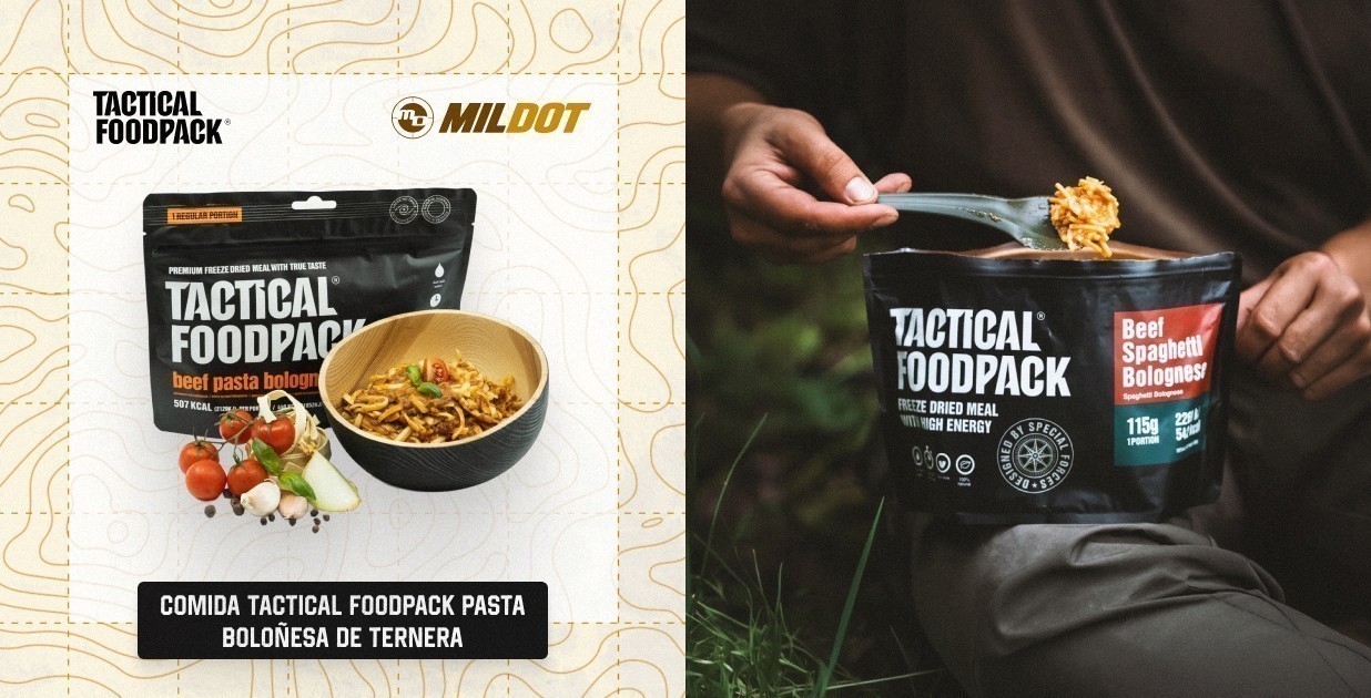 Tactical Foodpack Bolognesa de Ternera