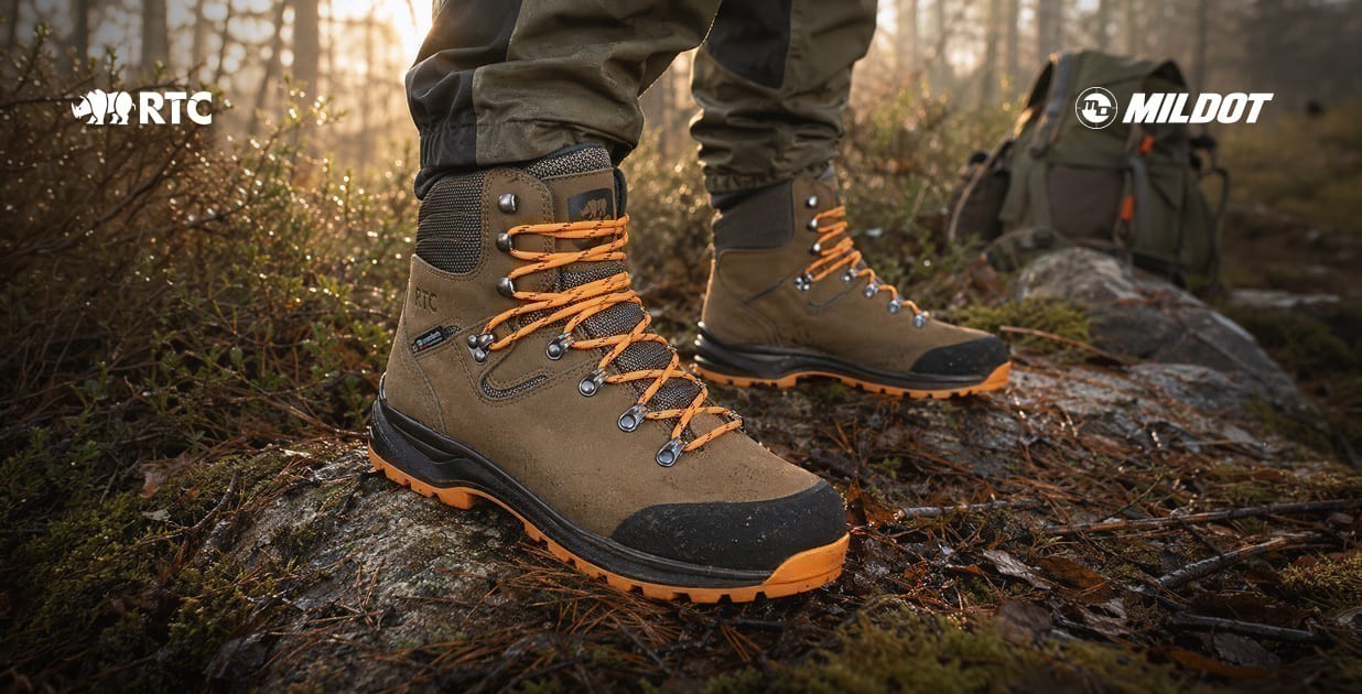 Botas de caza RTC Norden 6 marrón