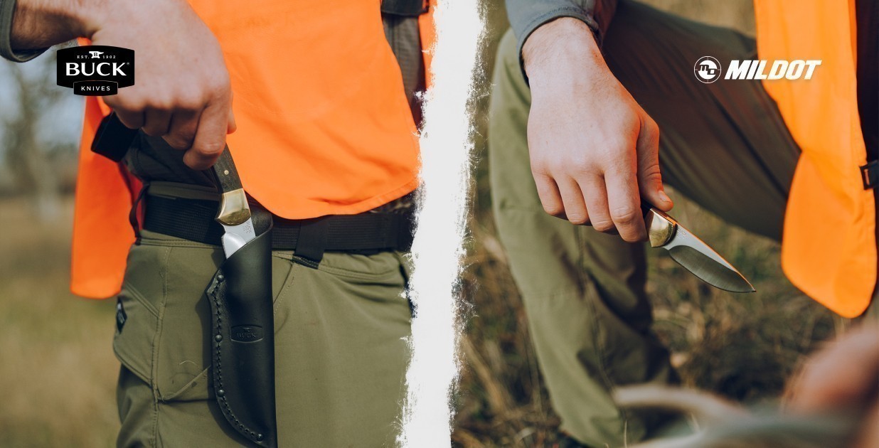 Navaja BUCK Ranger 112 acanalada